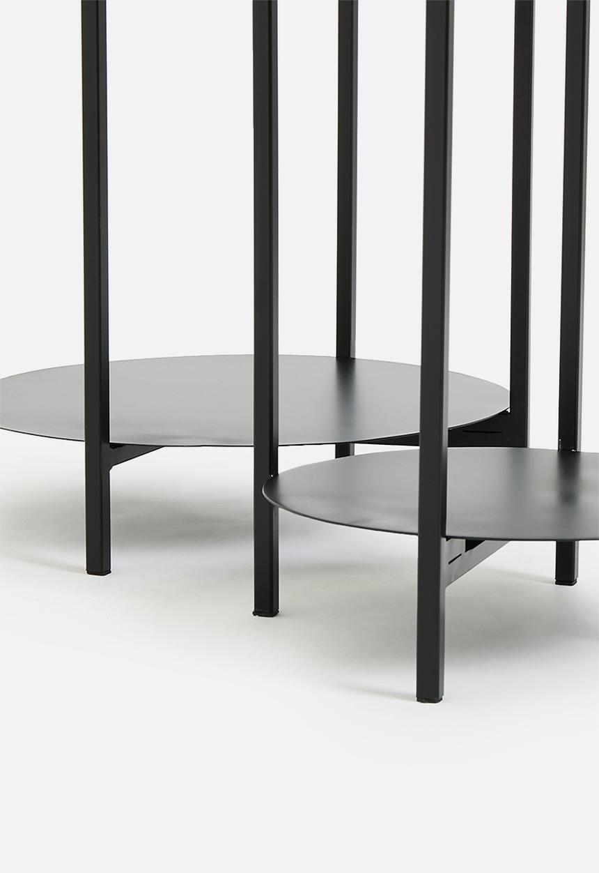 Sixth Floor - Morgan metal and marble nested tables set of 2