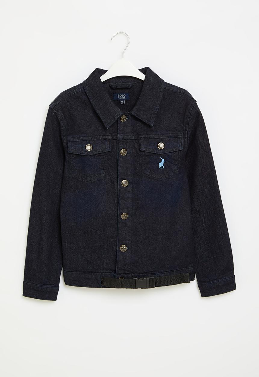 POLO - Boys griffin denim jacket - dark wash