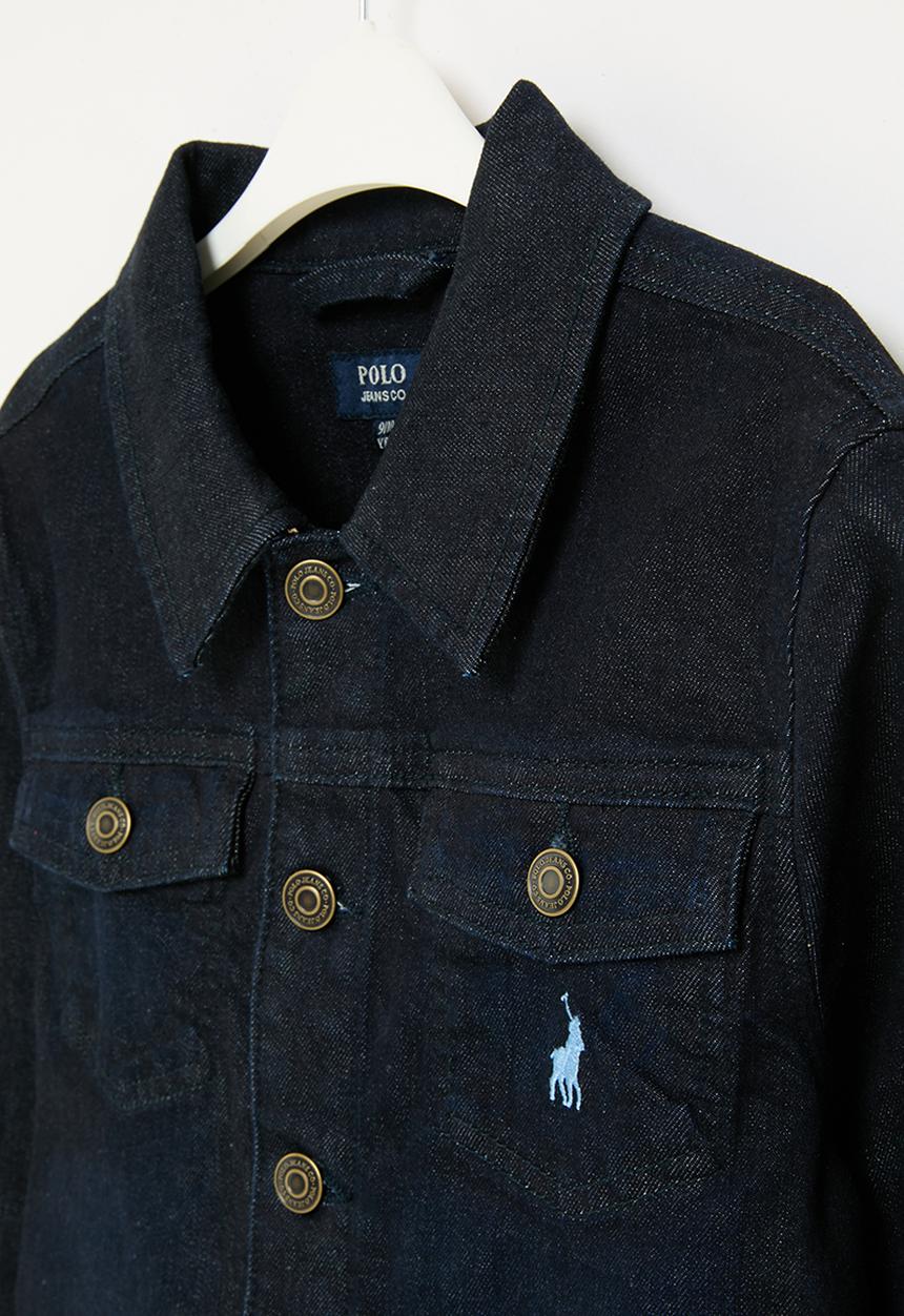POLO - Boys griffin denim jacket - dark wash