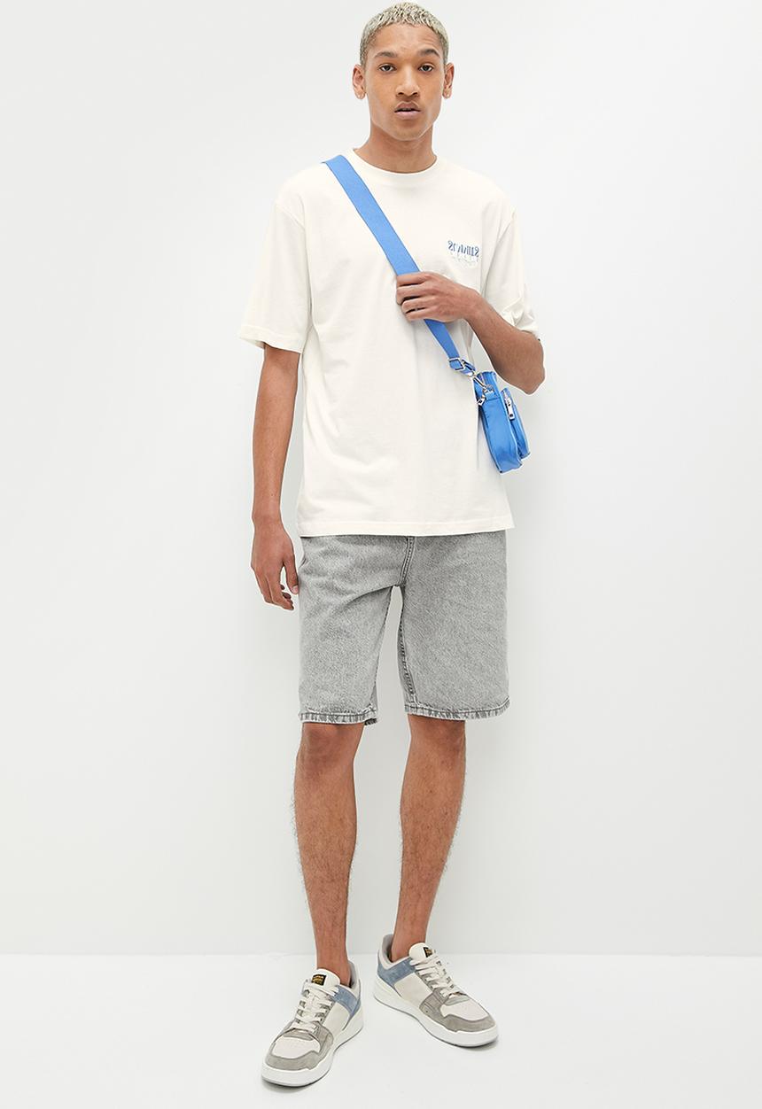 Only & Sons - Onsoscar rlx mountain short sleeve tee - cloud dancer