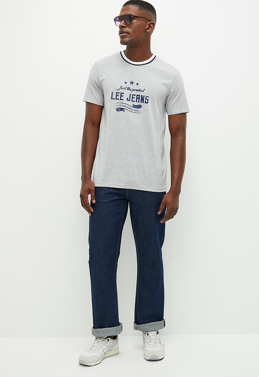Lee  - Just The Product Tee - Grey Melange
