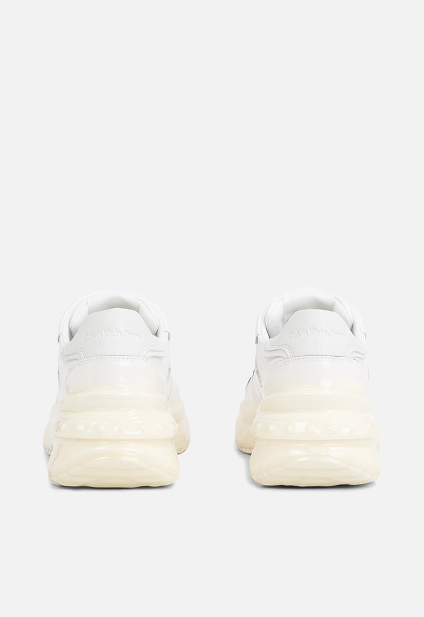 Calvin Klein - Chunky run low lace up dip wn - Bright White/Dip Dyed C White