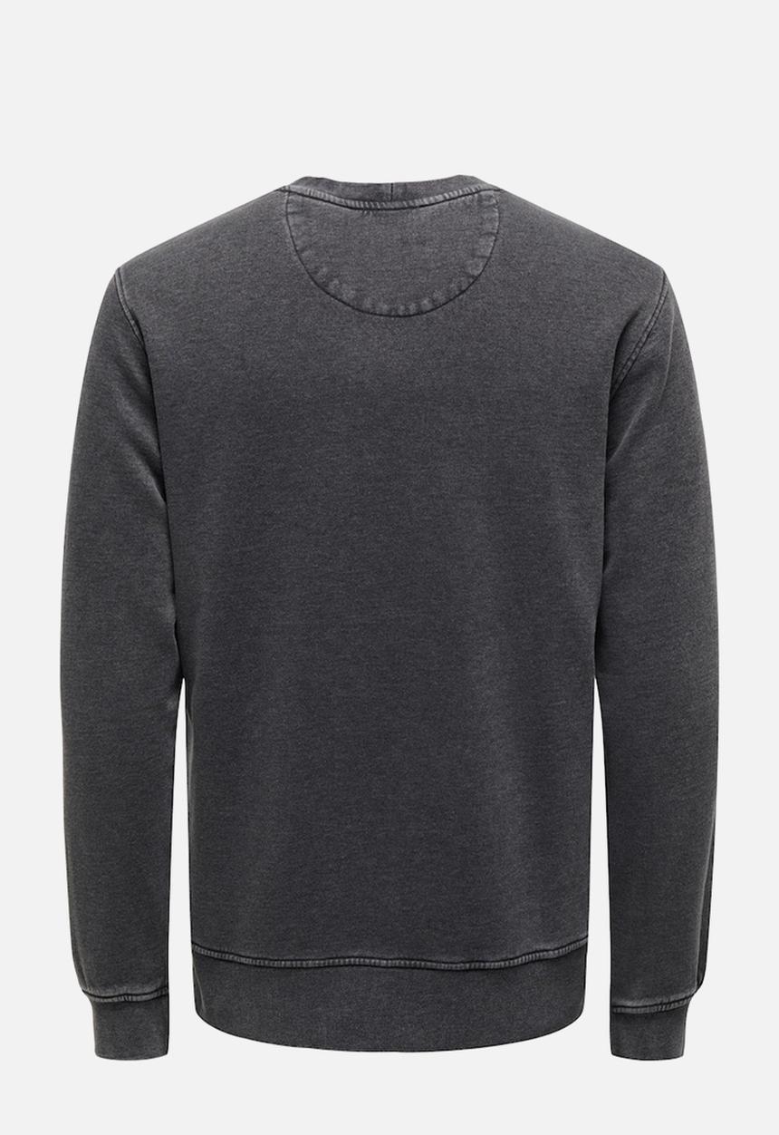 Only & Sons - Bob Marley Reg Crew Neck Sweat - Black