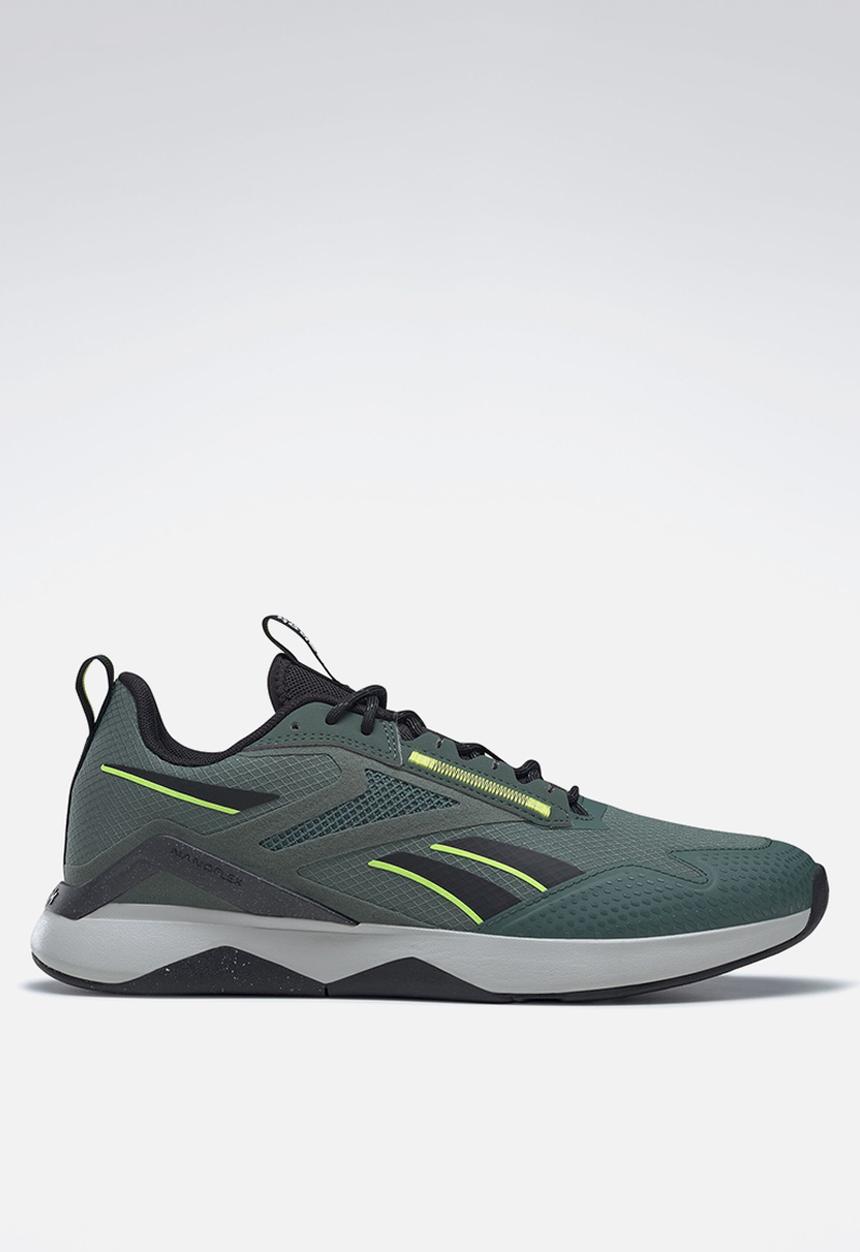 Reebok - Nanoflex adventure tr - chalk green/core black/pure grey 3