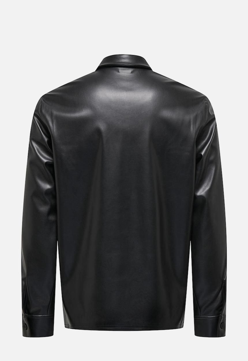 Only & Sons - Kari - We Pu 0113 Shirt Cs - Black