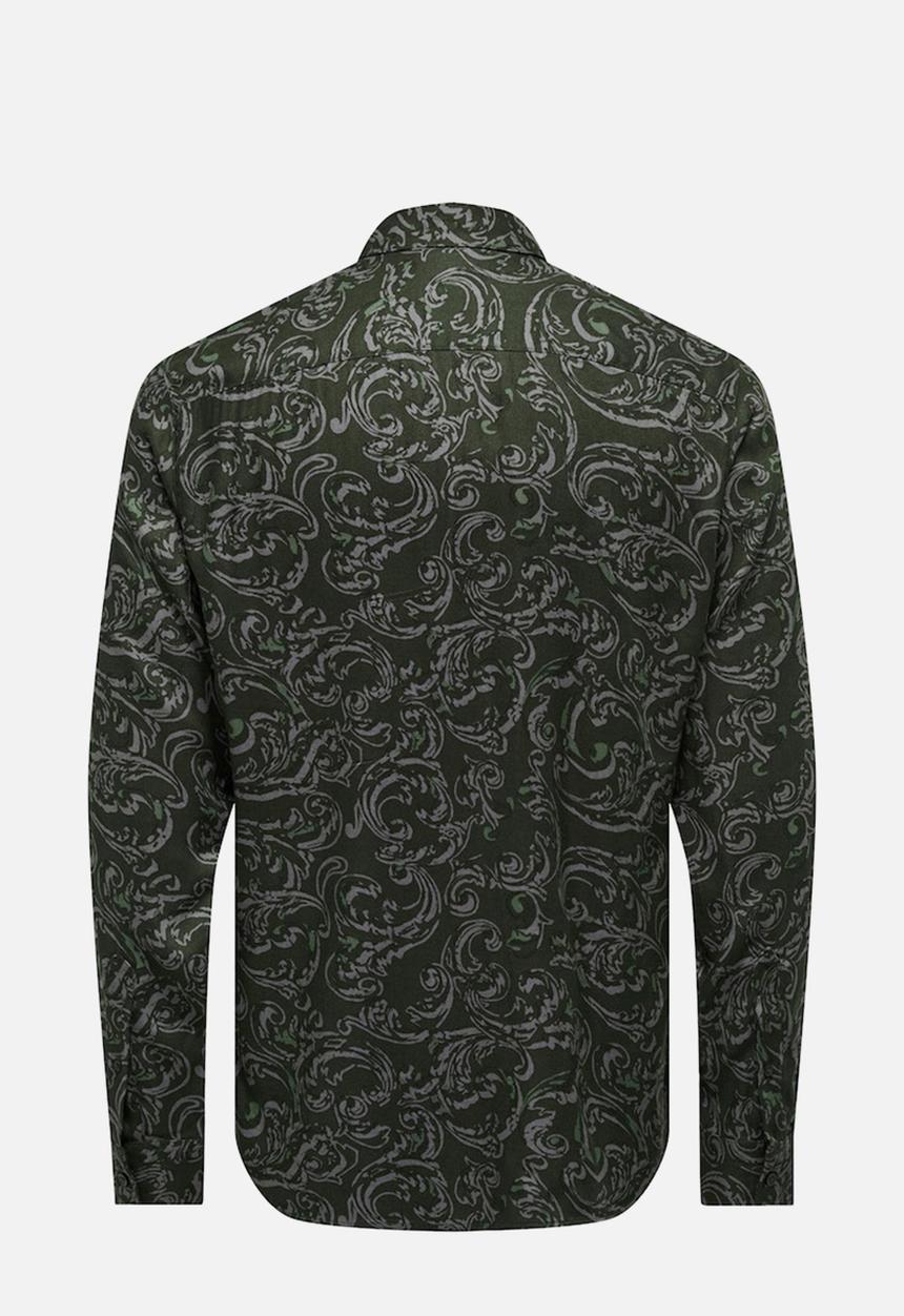 Only & Sons - Lolly life slim long sleeve shirt - rosin