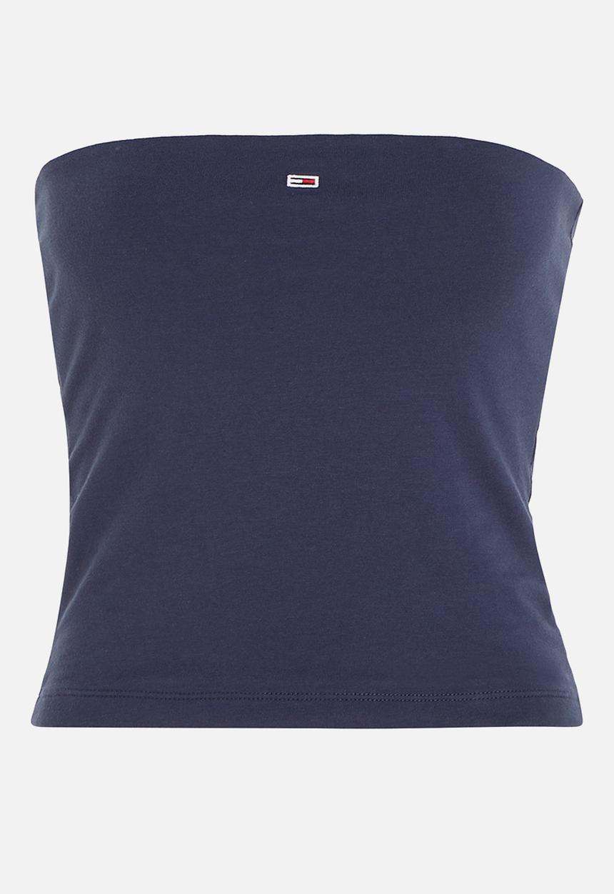 Tommy Hilfiger - Tjw bby essential tube top - blue