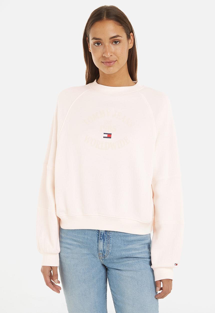 Tommy Hilfiger - Tjw rlx worldwide raglan crew - white