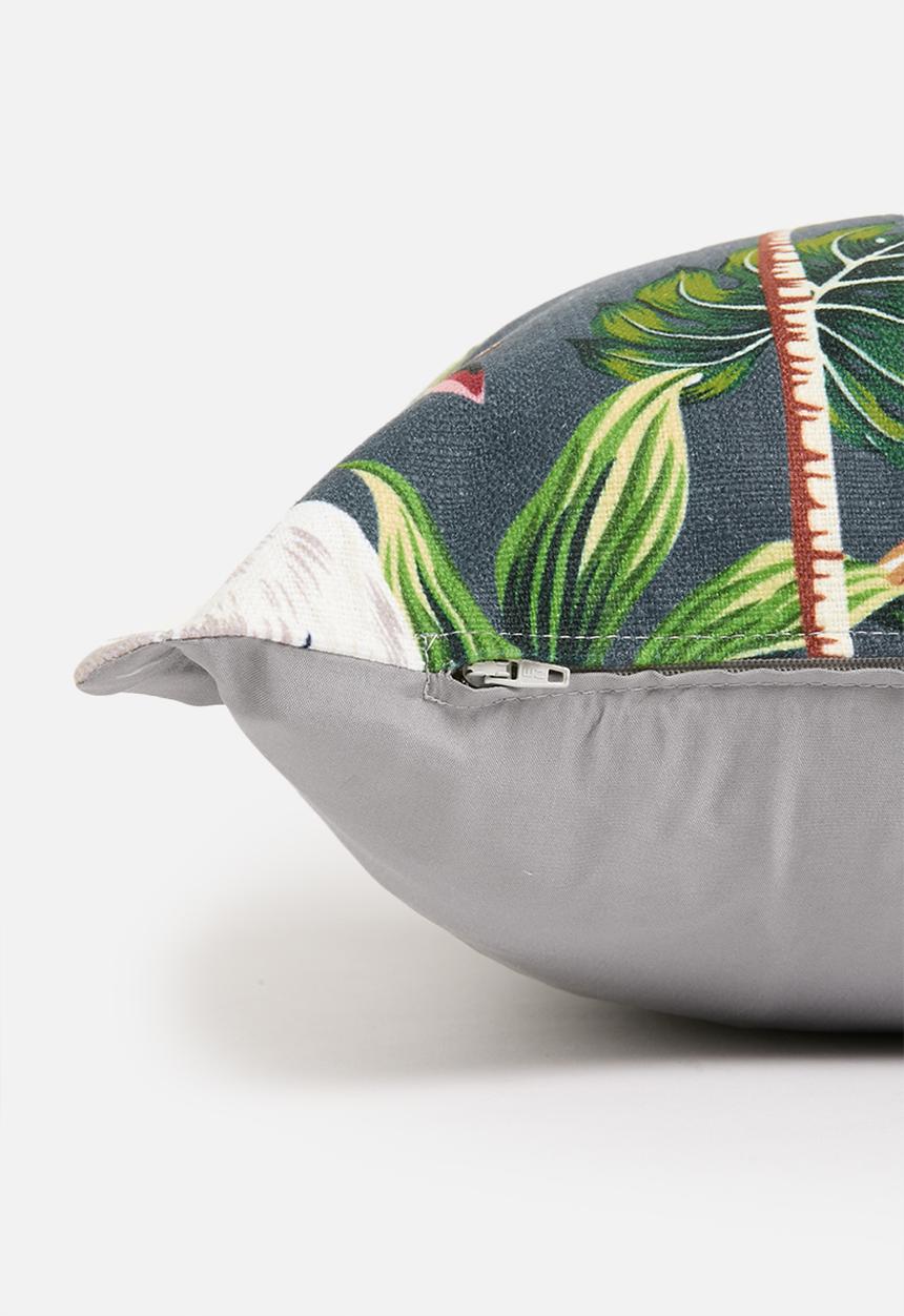 Grey Gardens - Forest Cushion Cover - Multi