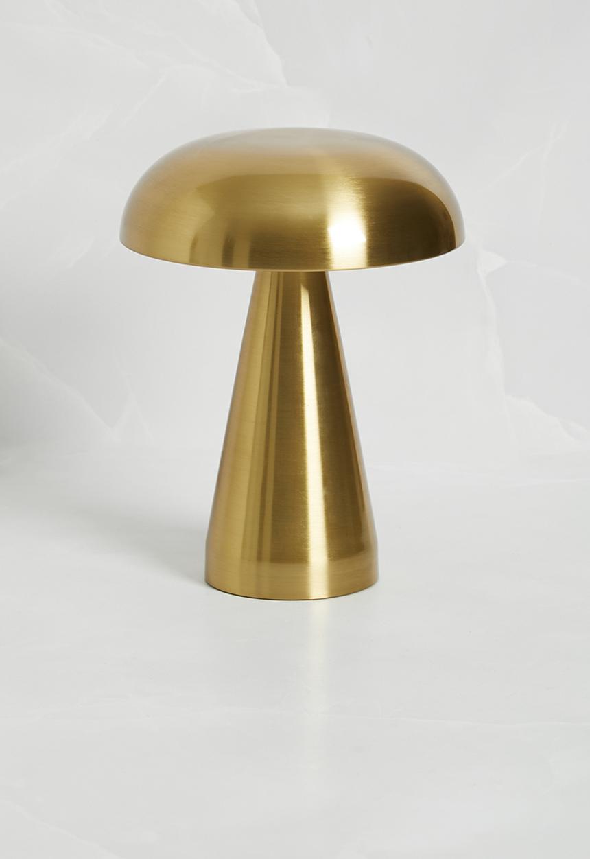 Sixth Floor - Oscar touch rechargeable lamp - gold