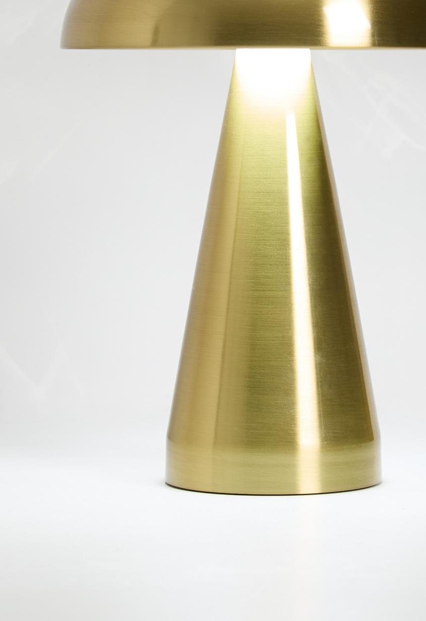 Sixth Floor - Oscar touch rechargeable lamp - gold
