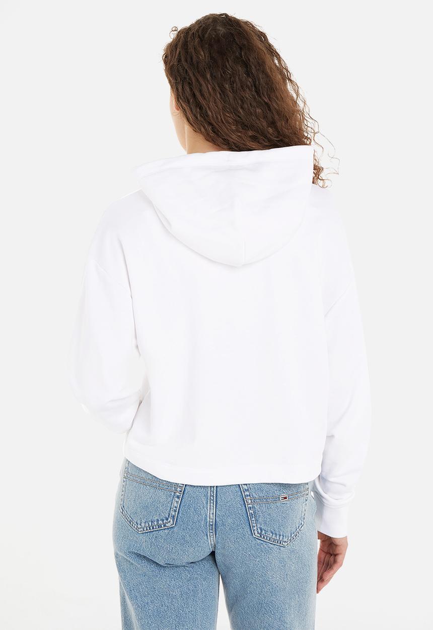 Tommy Hilfiger - Tjw rlx essential logo 2 hoodie - white