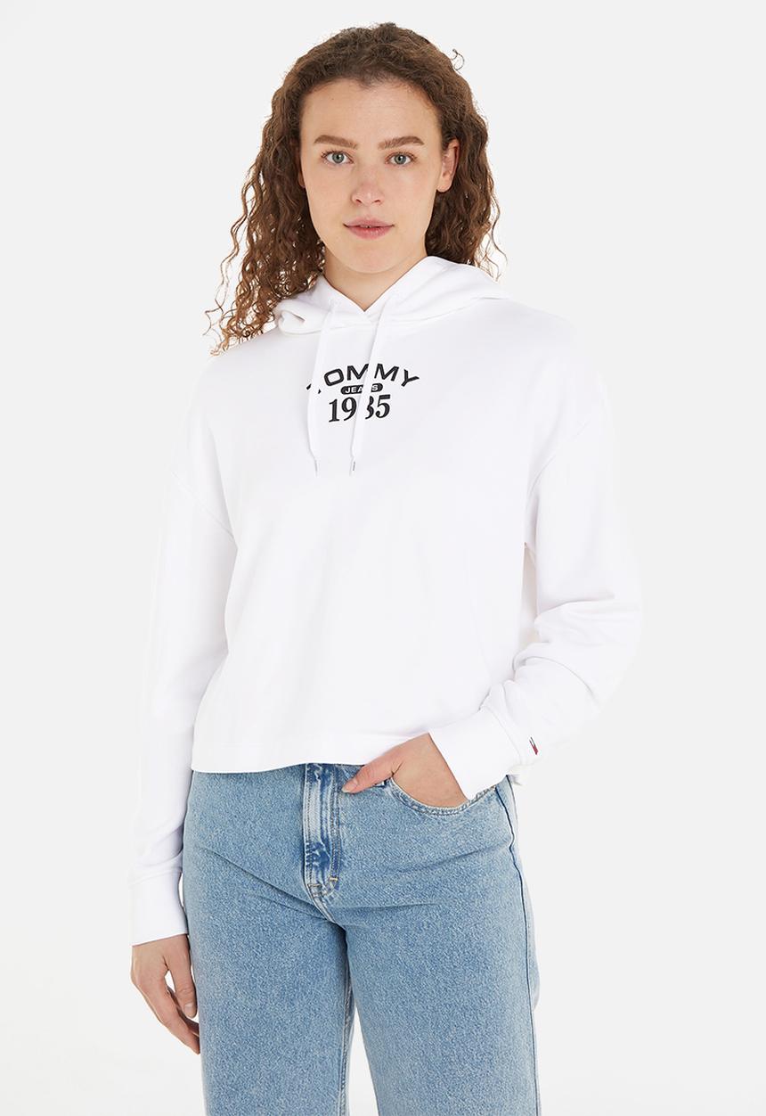 Tommy Hilfiger - Tjw rlx essential logo 2 hoodie - white