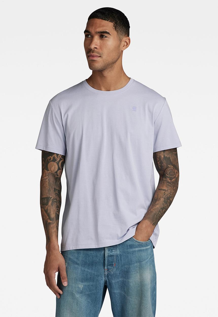 G-STAR - Base-s r t short sleeve  Compact jersey o - icelandic blue