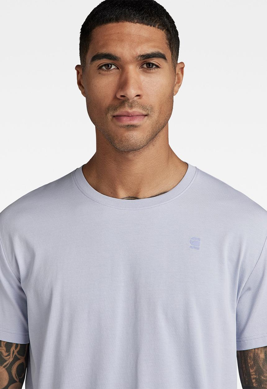 G-STAR - Base-s r t short sleeve  Compact jersey o - icelandic blue