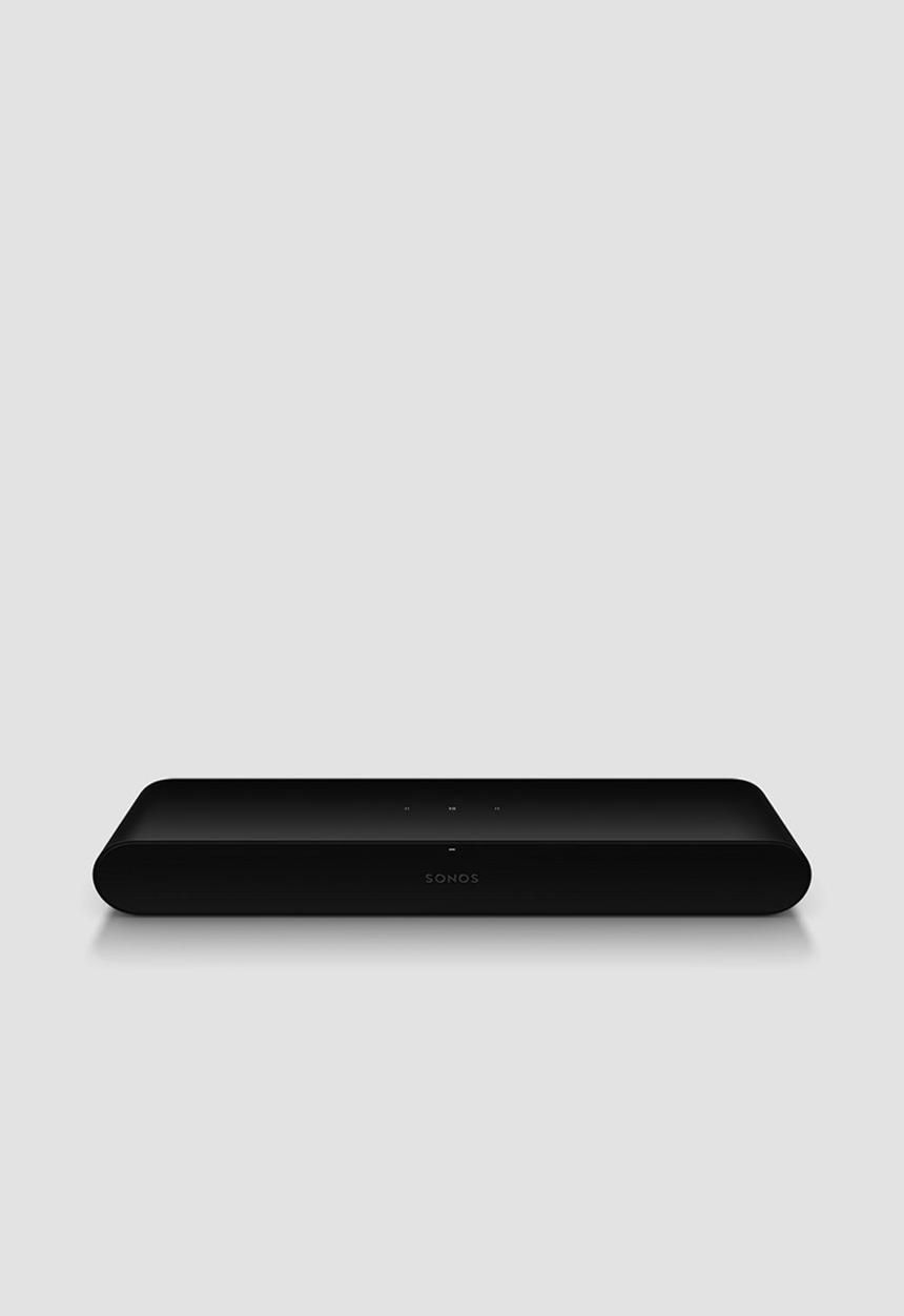 Sonos - Ray Optical/WiFi Soundbar - Black