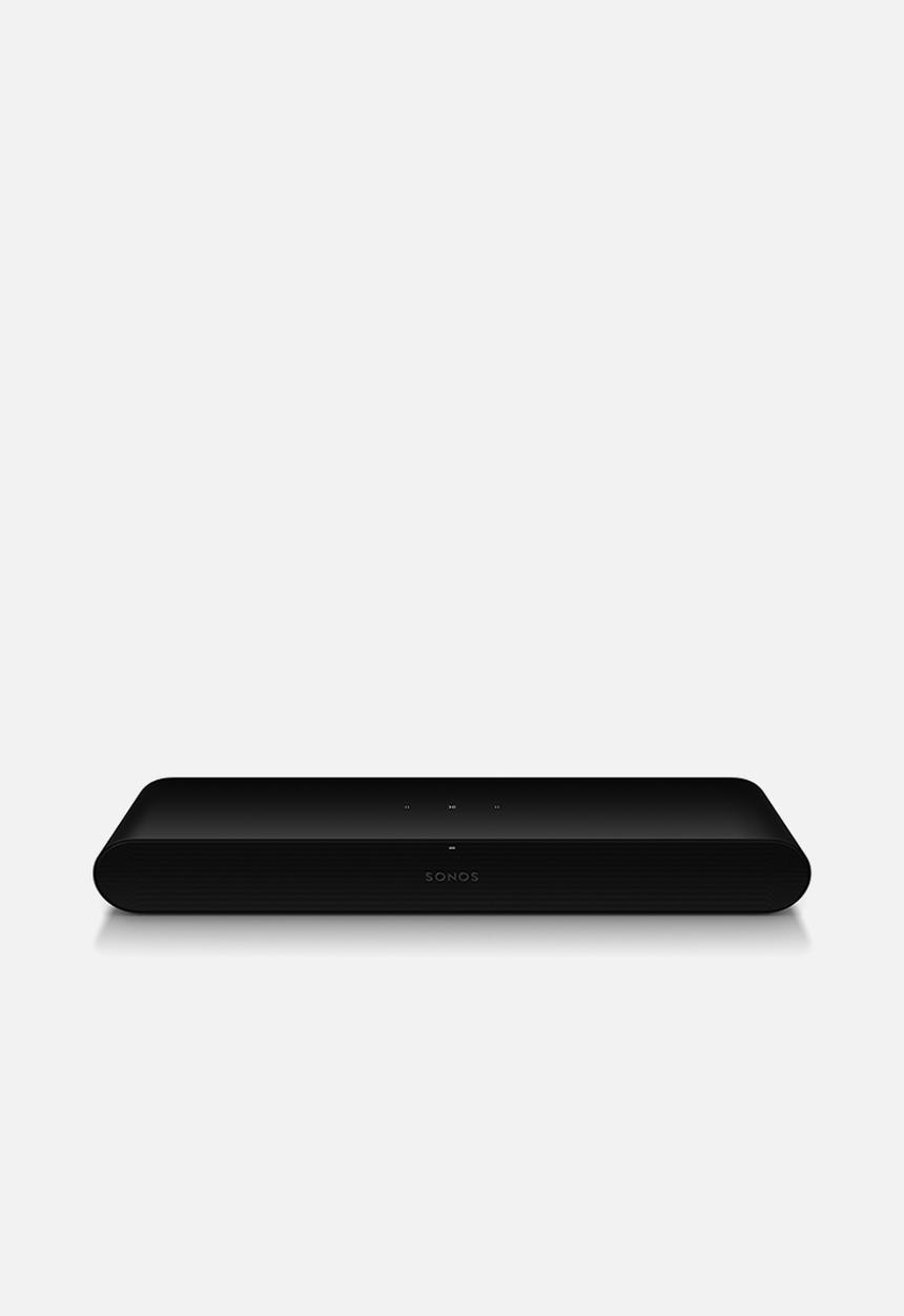 Sonos - Ray Optical/WiFi Soundbar - Black
