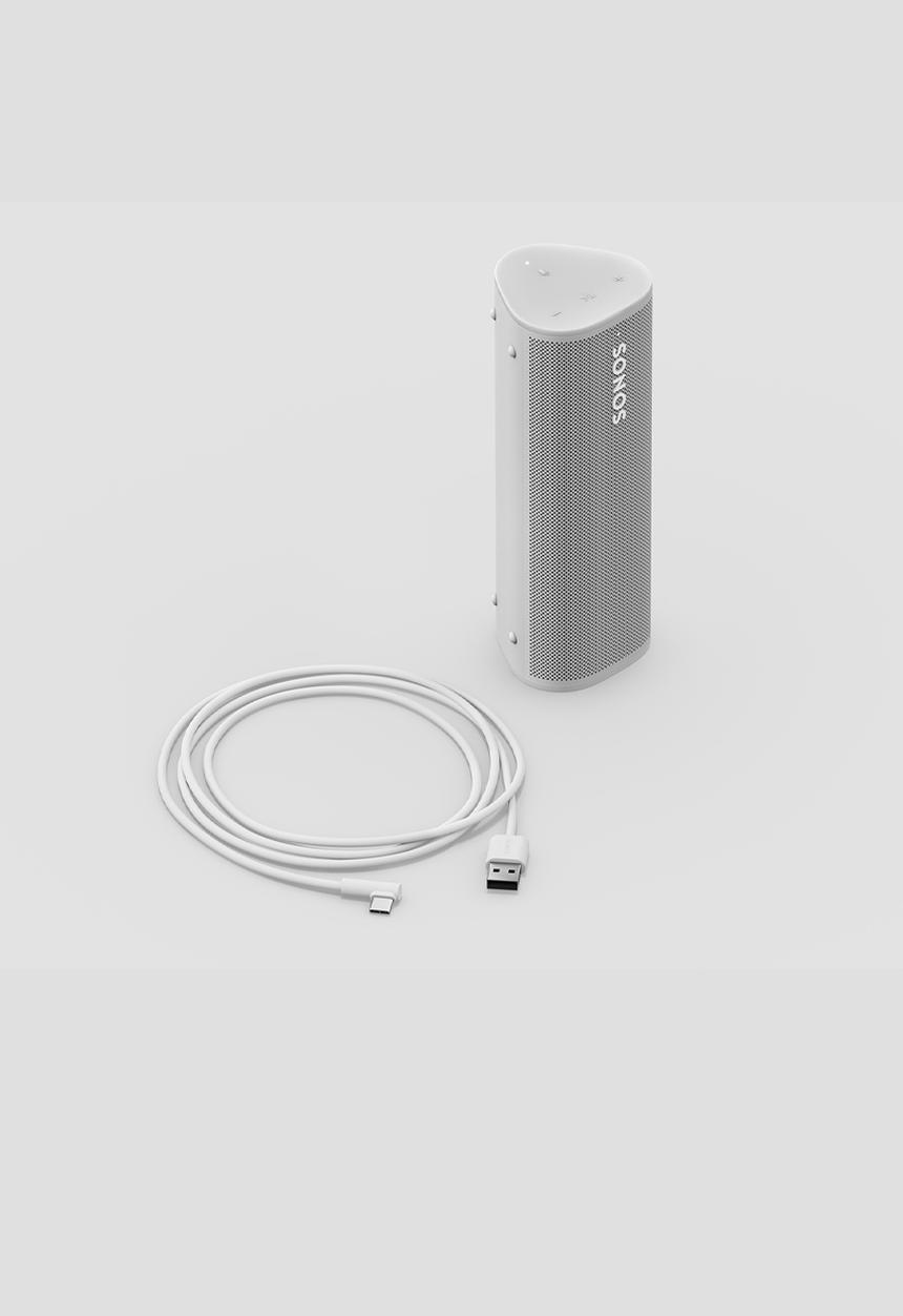 Sonos - Roam Portable Waterproof Smart Speaker - White