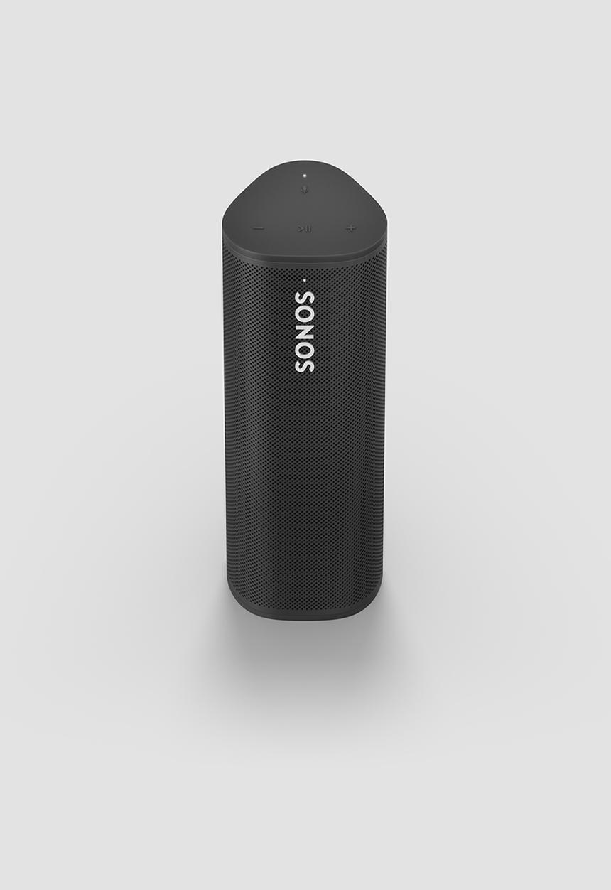 Sonos - Roam Portable Waterproof Smart Speaker - Black