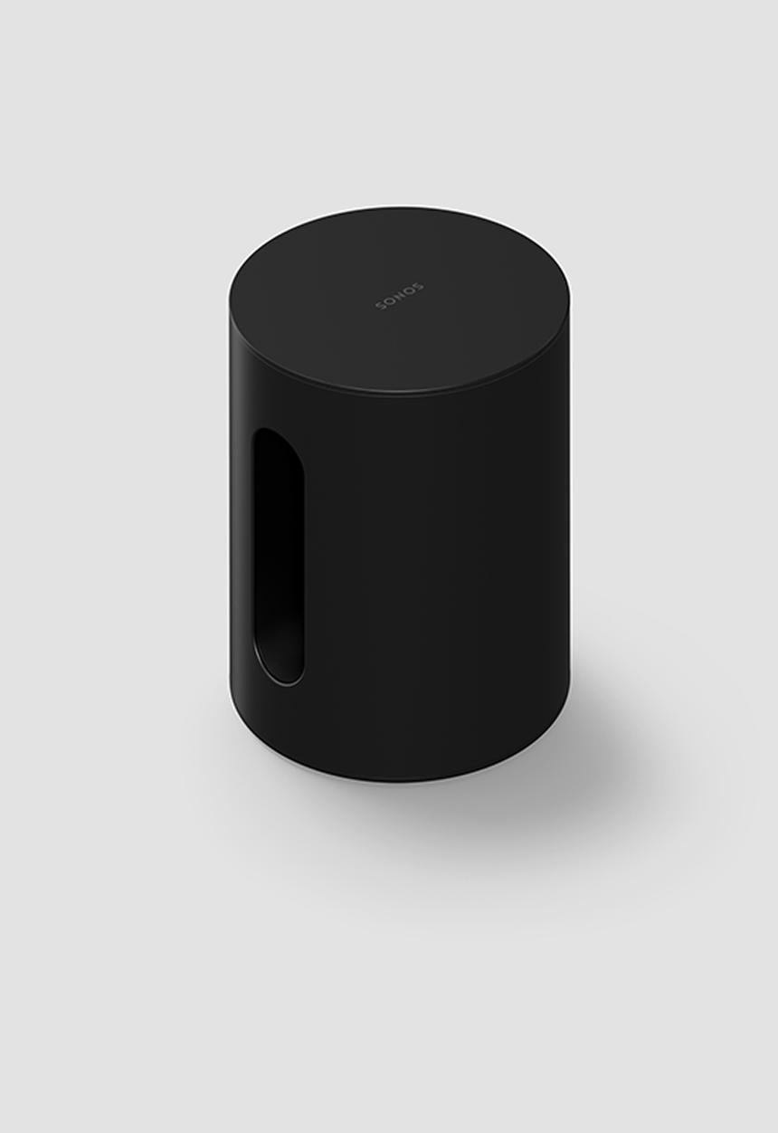 Sonos - Sonos Sub Mini WiFi Subwoofer - Black
