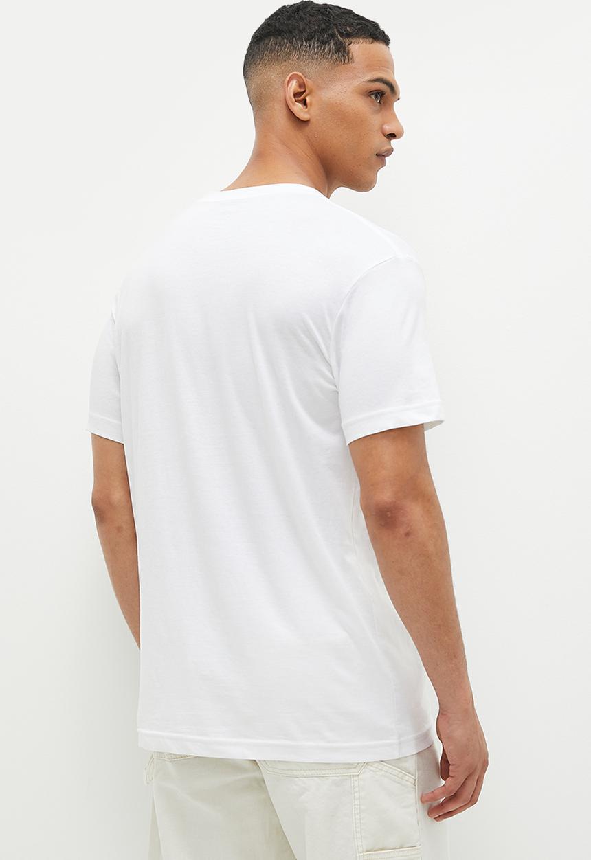 Calvin Klein - Color monogram graphic tee - bright white