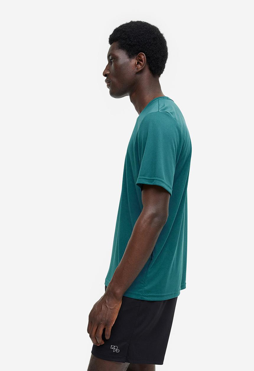 H&M - Drymove™ sports top - dark turquoise