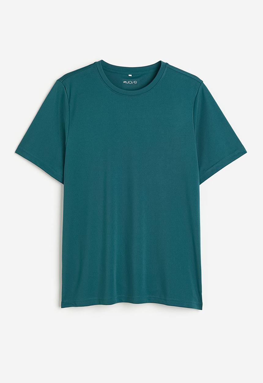 H&M - Drymove™ sports top - dark turquoise