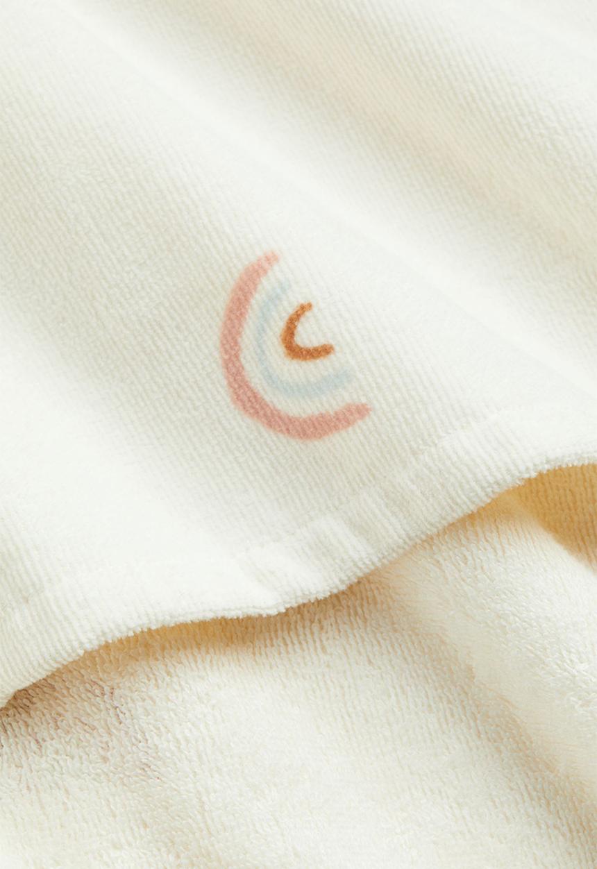 H&M - Hooded bath towel - white