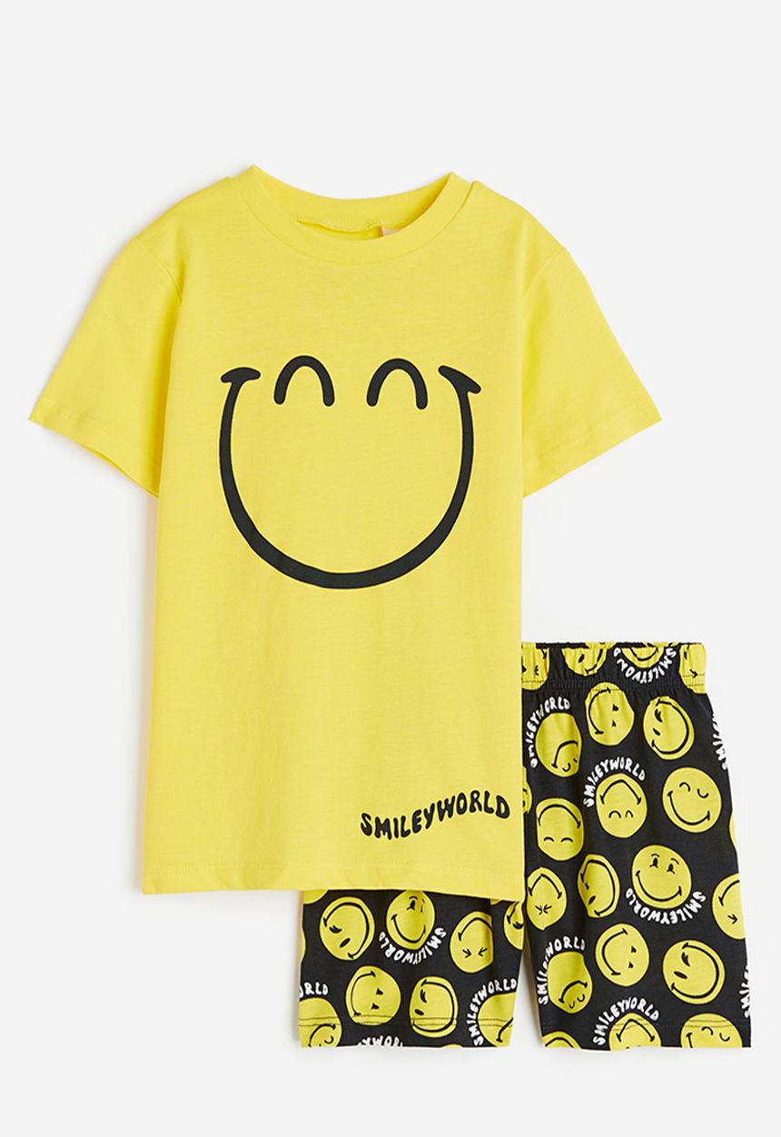 H&M - Printed pyjamas - yellow smileyworld®
