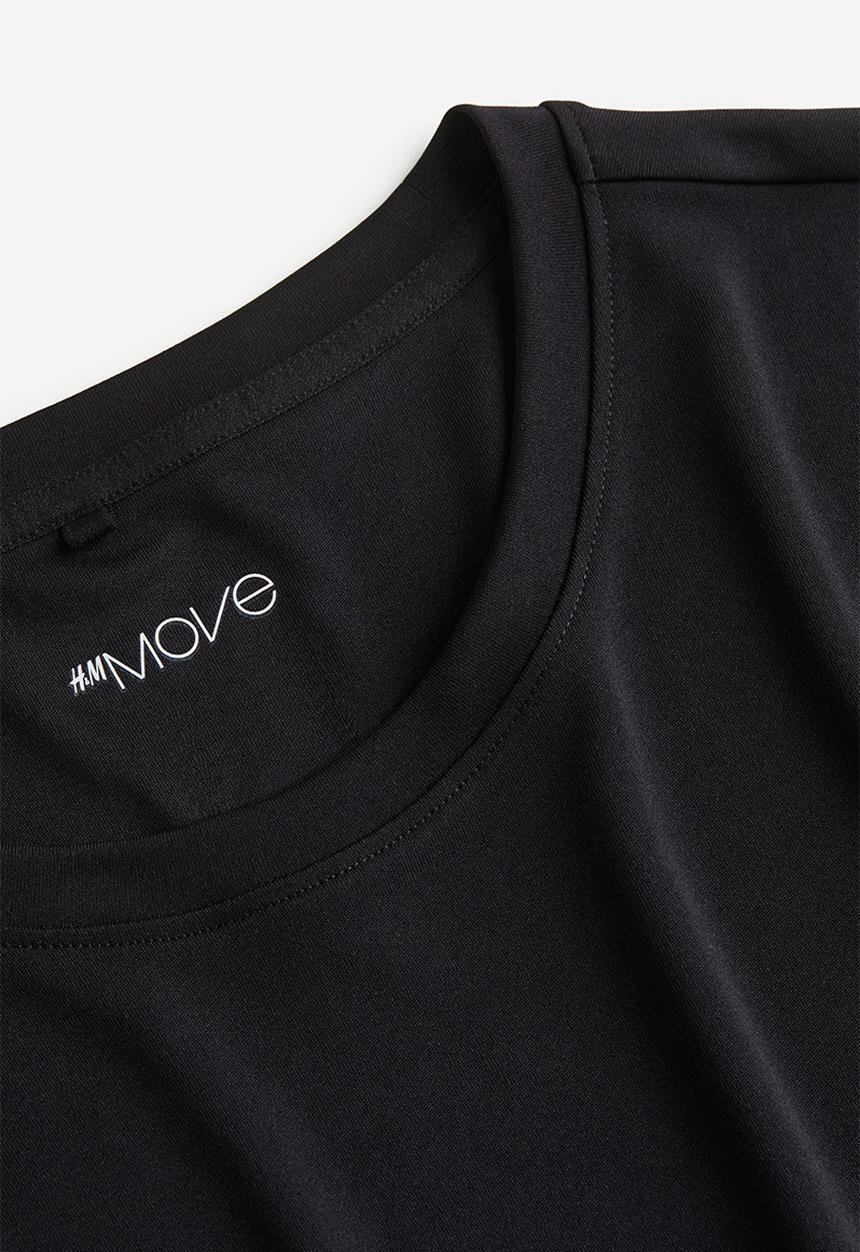 H&M - Drymove™ sports top - black