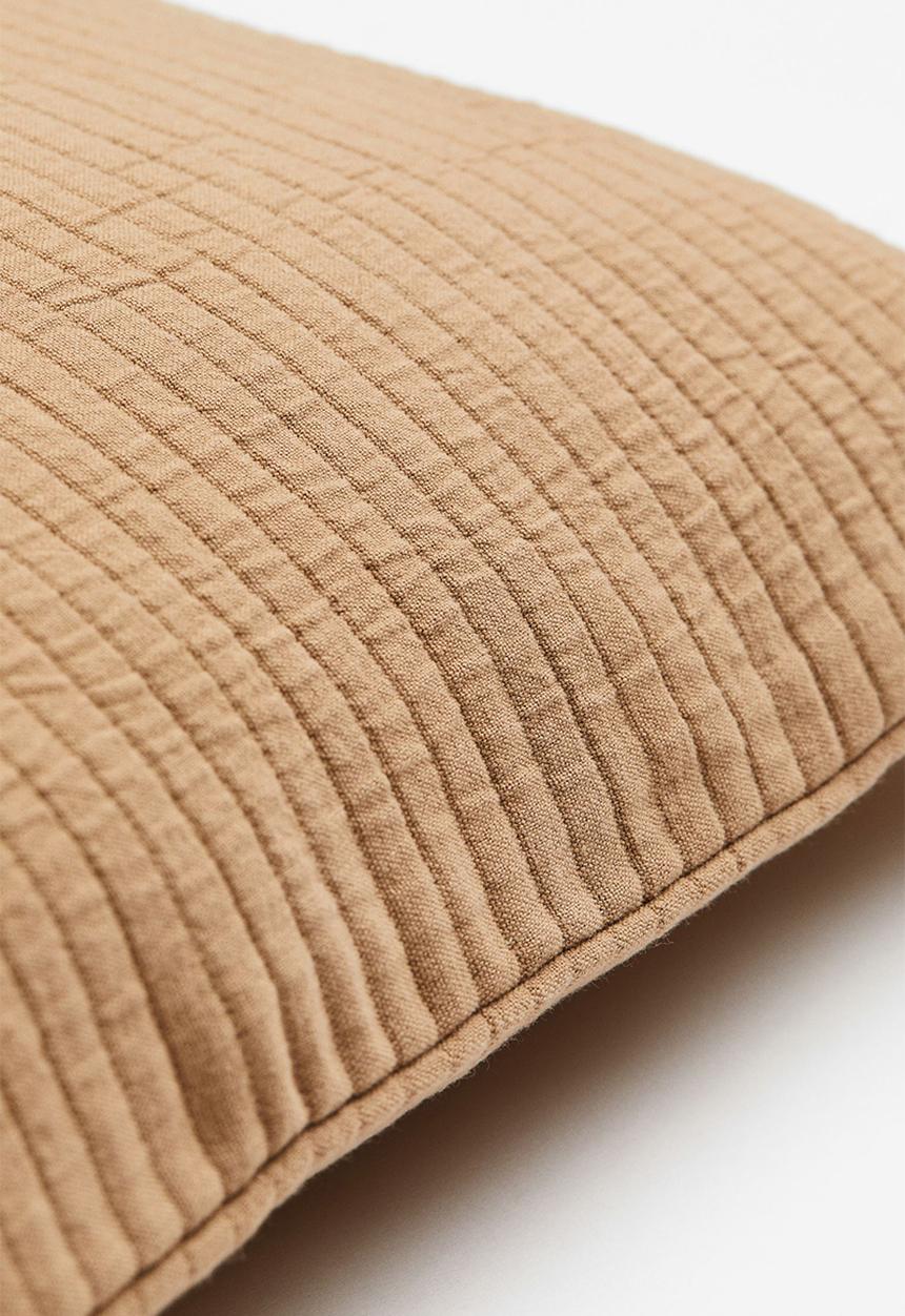 H&M - Tasselled cushion cover - beige