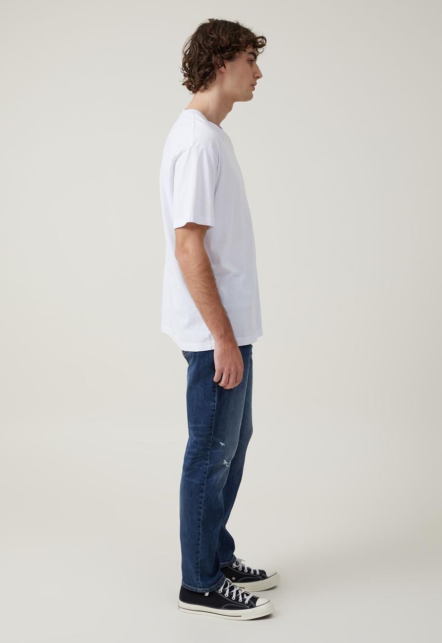 Cotton On - Slim straight jean - clash blue