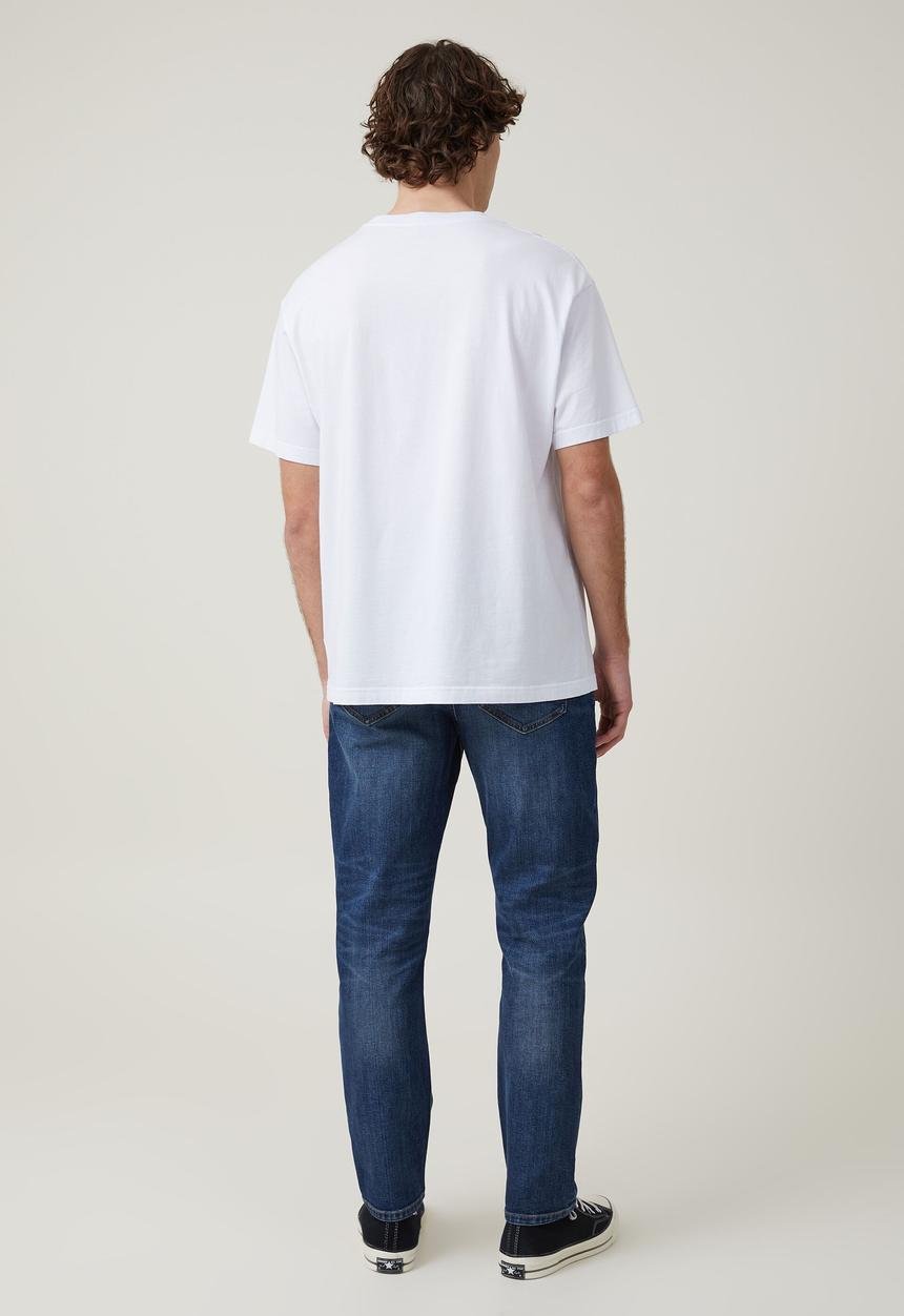 Cotton On - Slim straight jean - clash blue