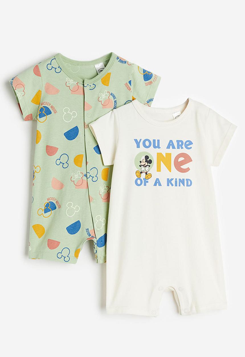 H&M - 2-pack printed pyjamas - multi