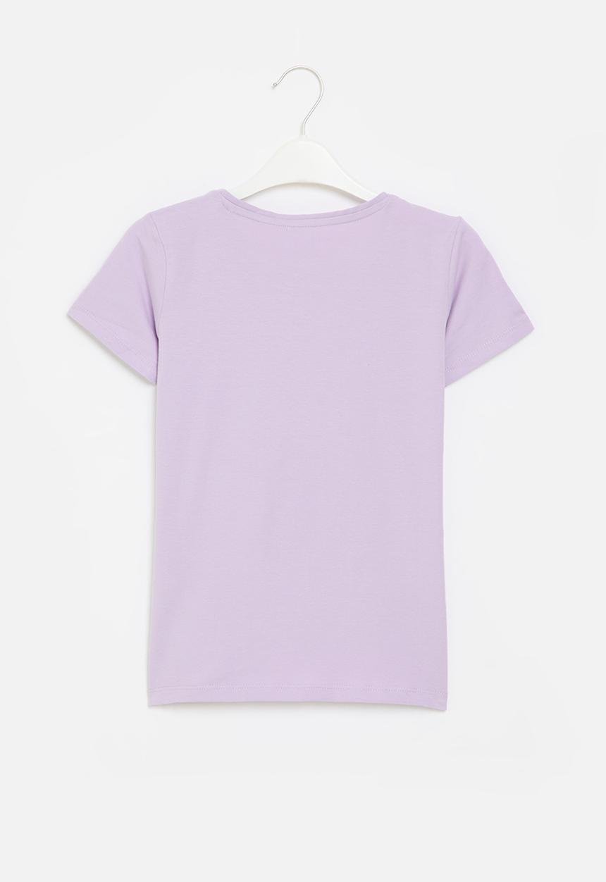 GUESS - Short sleeve T-shirt - new light lilac