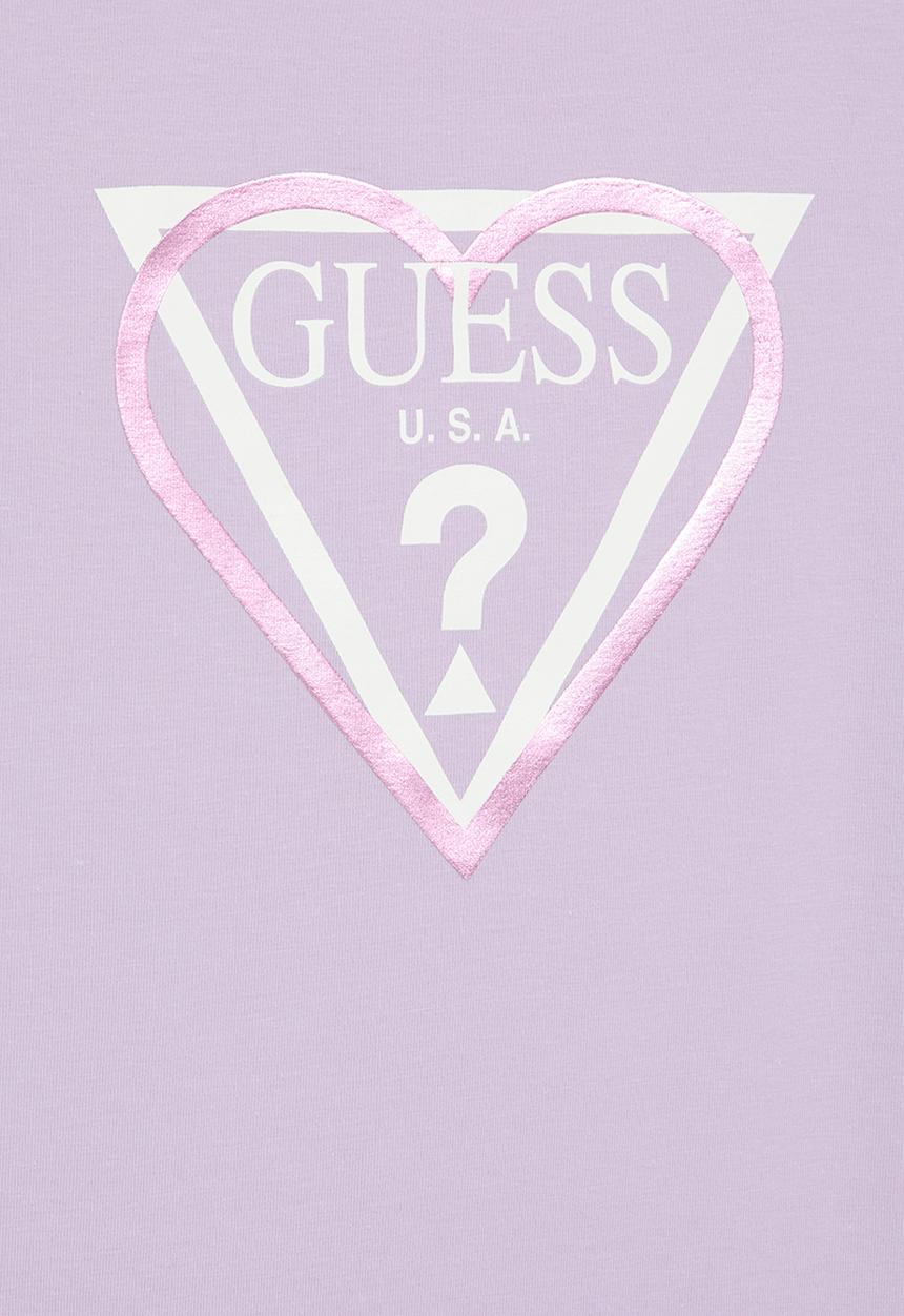 GUESS - Short sleeve T-shirt - new light lilac