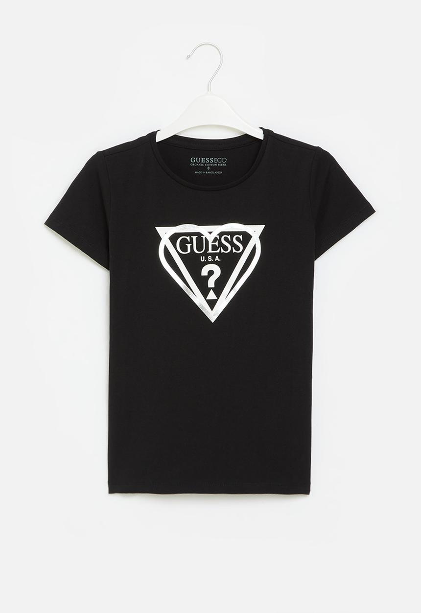 GUESS - Short sleeve T-shirt - jet black 
