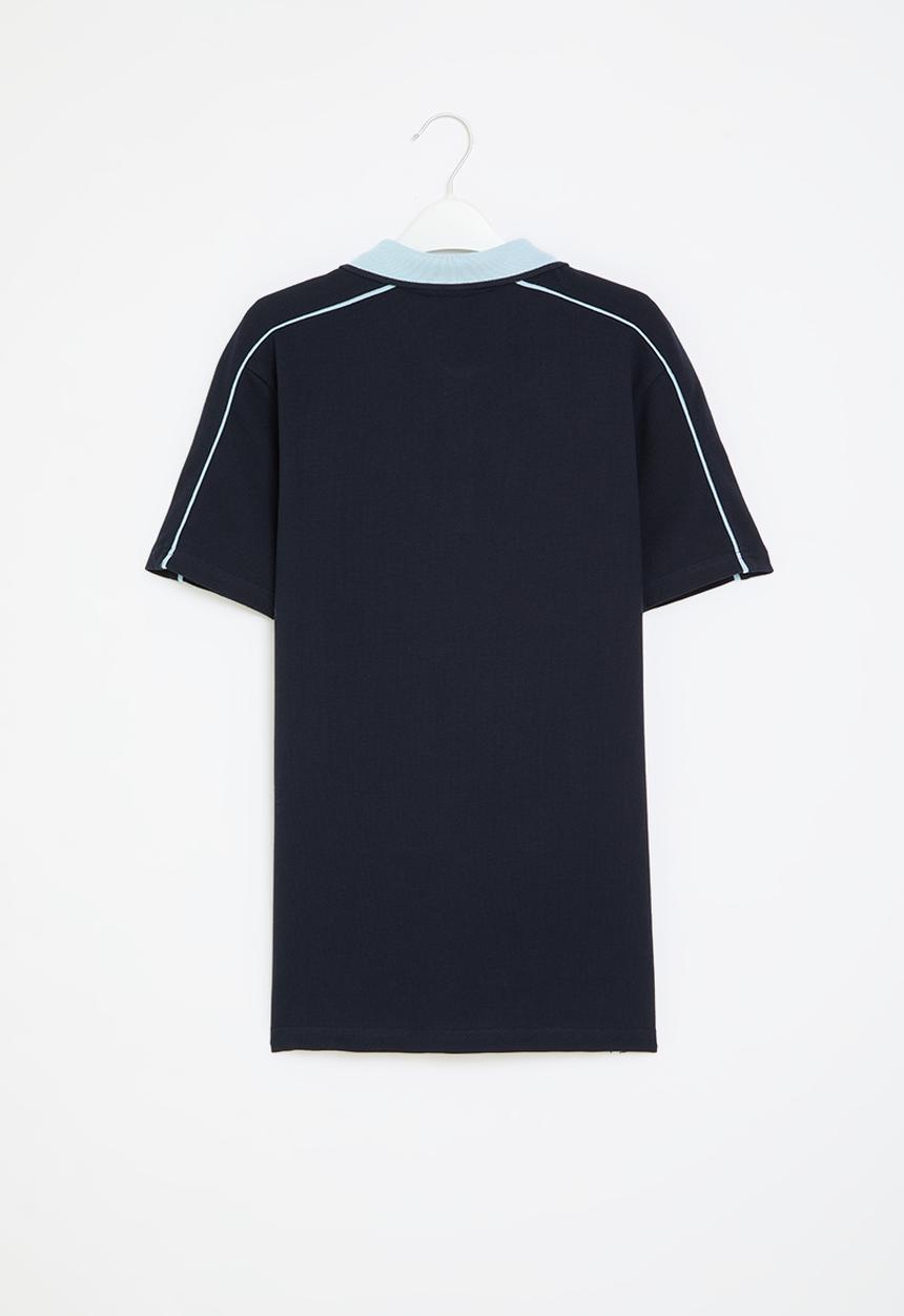POLO - Boys hawke colour blocked golfer - light blue