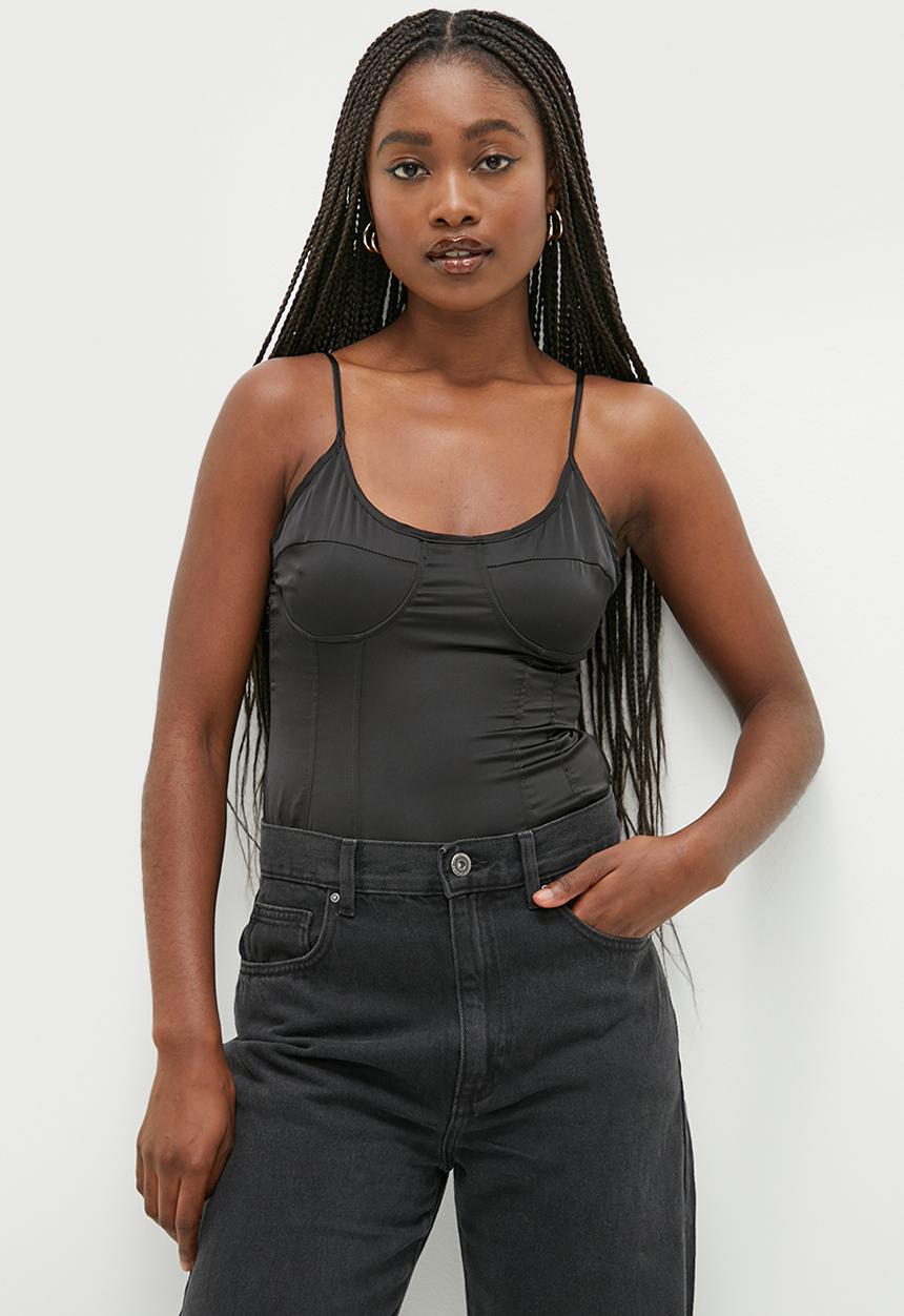 Glamorous - Ladies bodysuit - Black