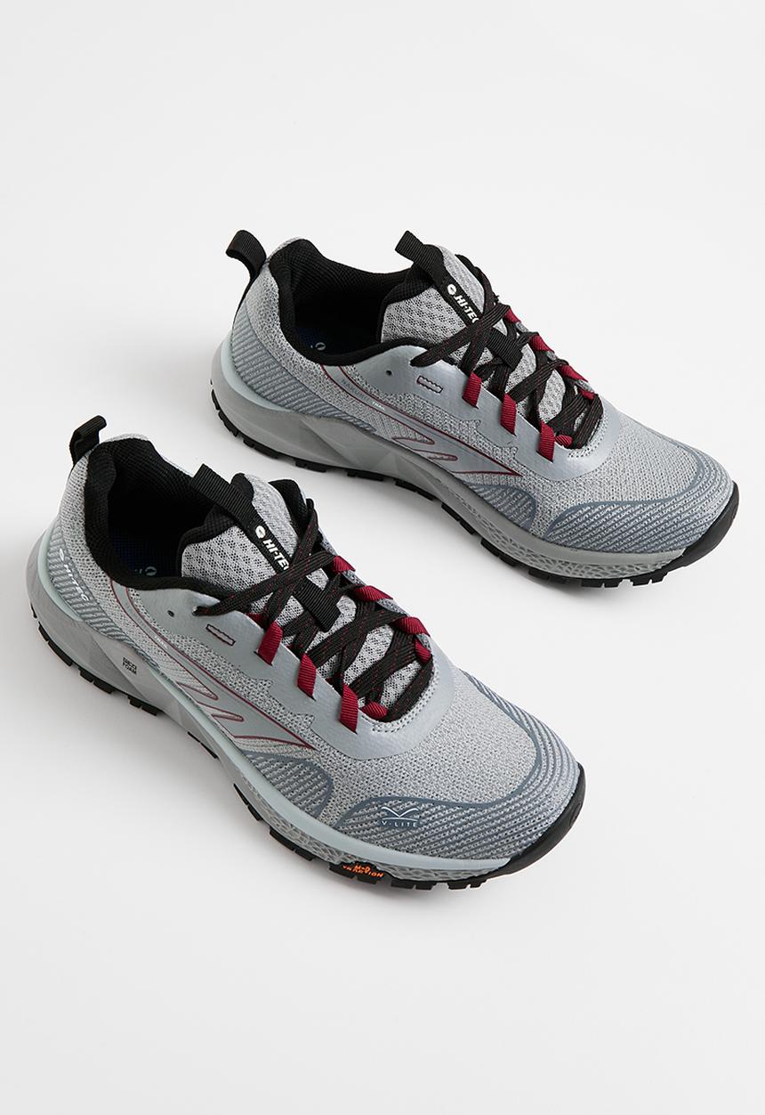 Hi-Tec - Geo nakuru - grey flintstone/black/red