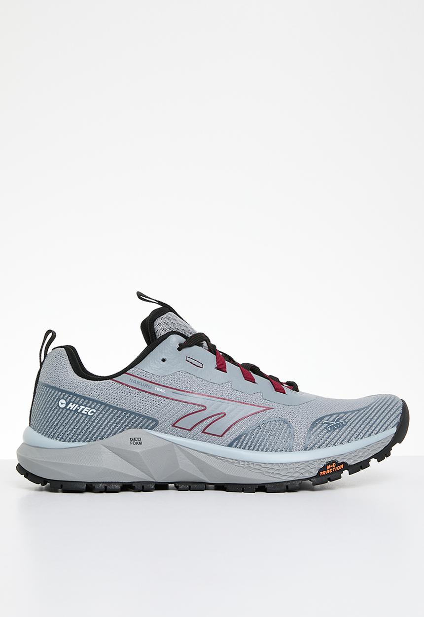 Hi-Tec - Geo nakuru - grey flintstone/black/red
