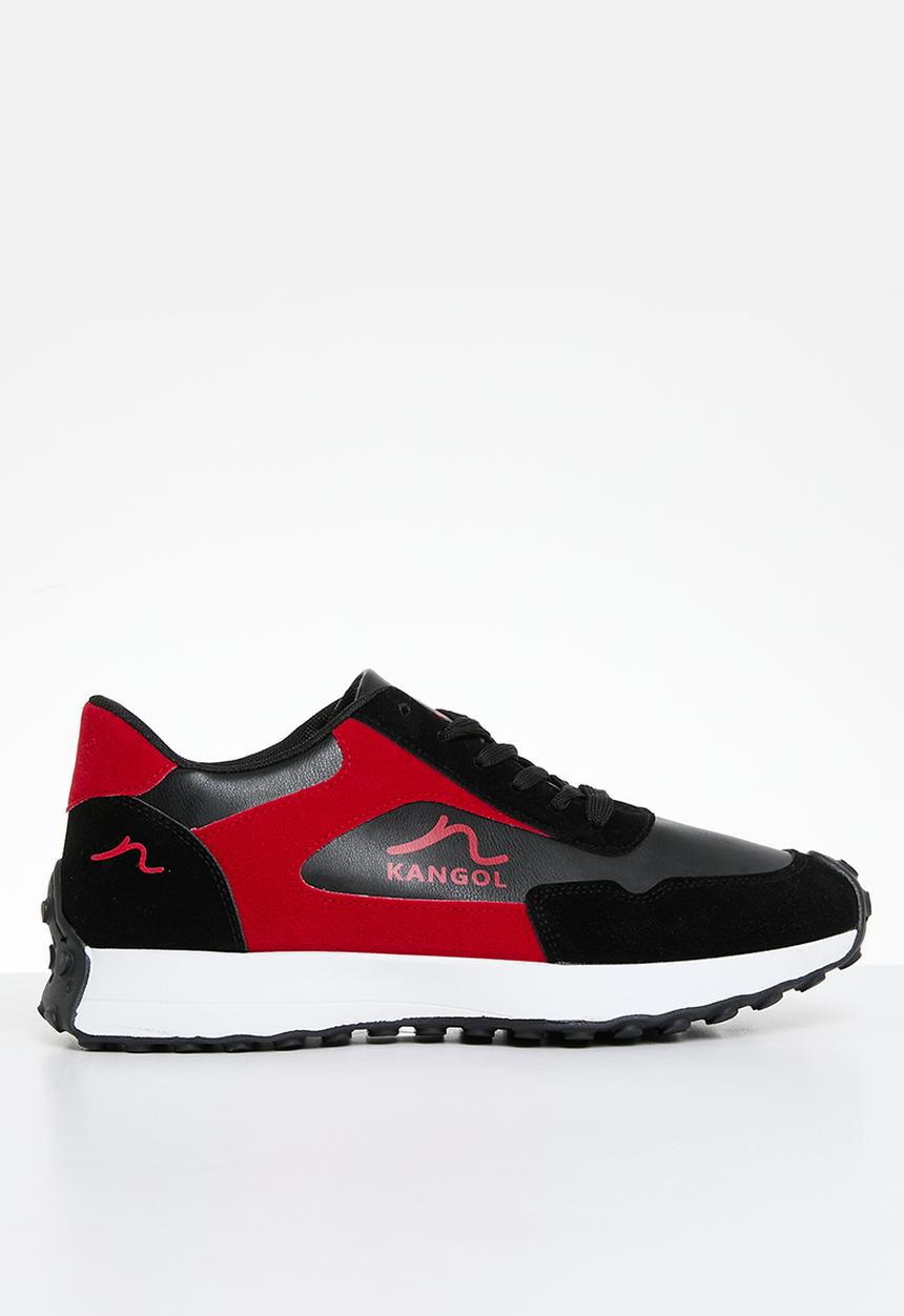 KANGOL - Gabriel Sneaker - Black & Red
