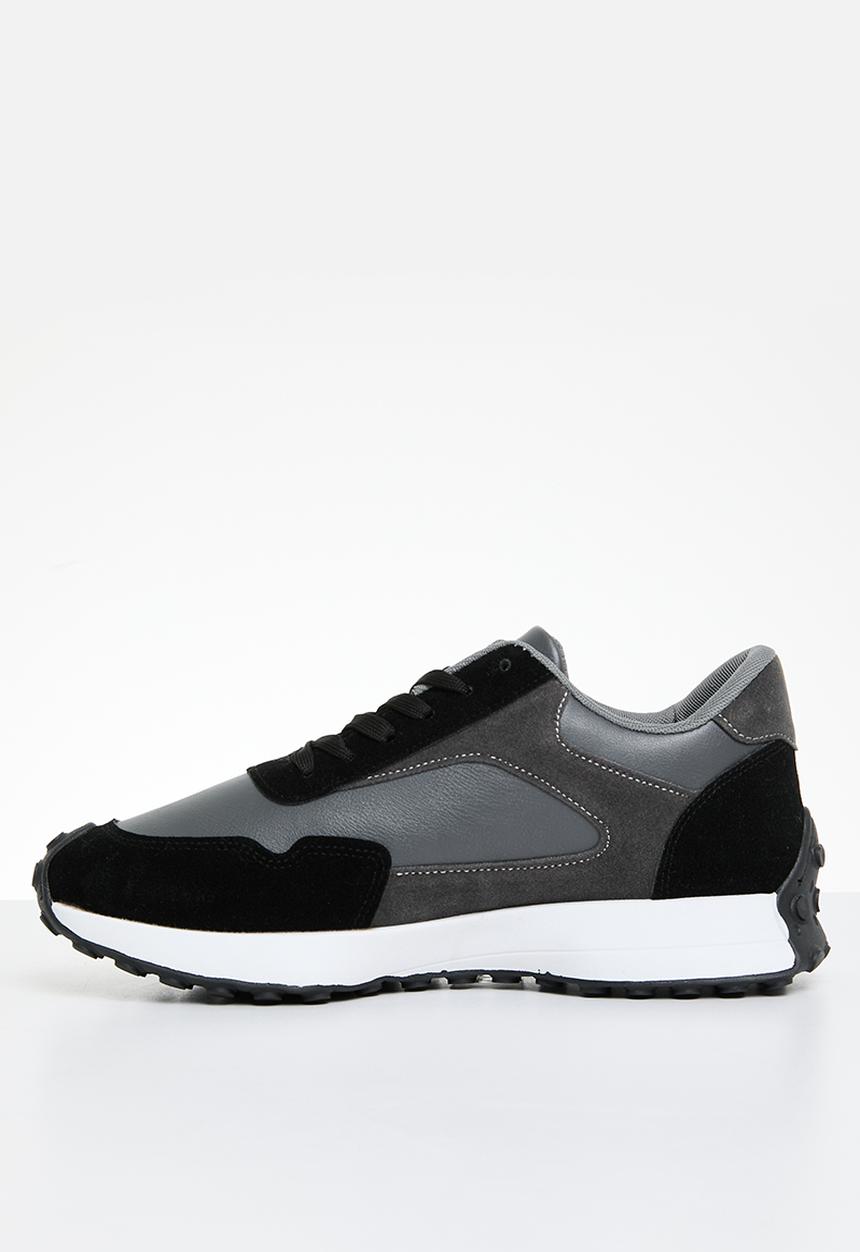 KANGOL - Gabriel Sneaker- Black/Grey