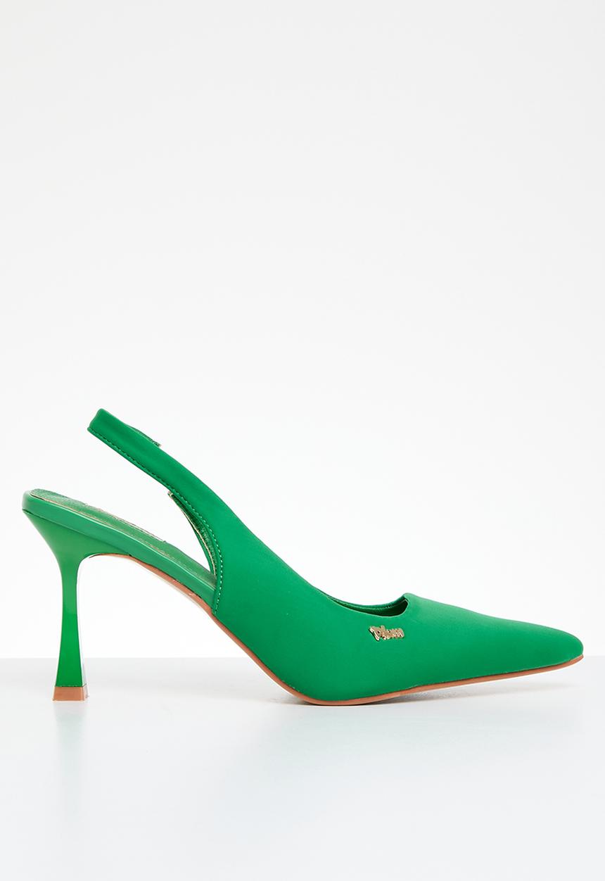 Plum - Slingback court - green
