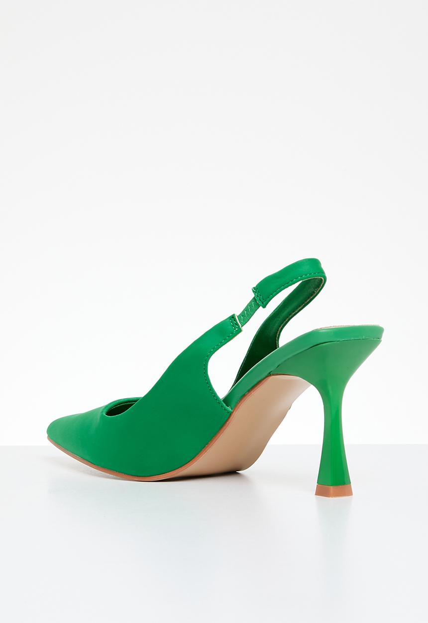 Plum - Slingback court - green