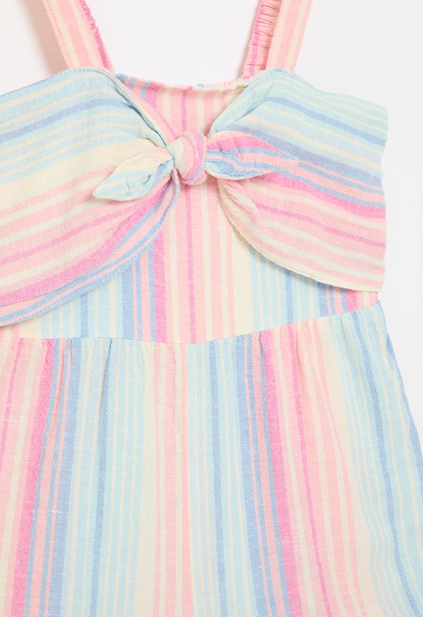 Cotton On - Parker playsuit - rainbow stripe
