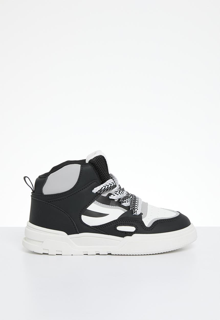 Pop Candy - Lace up sneakers - black