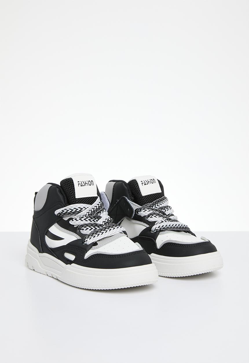 Pop Candy - Lace up sneakers - black