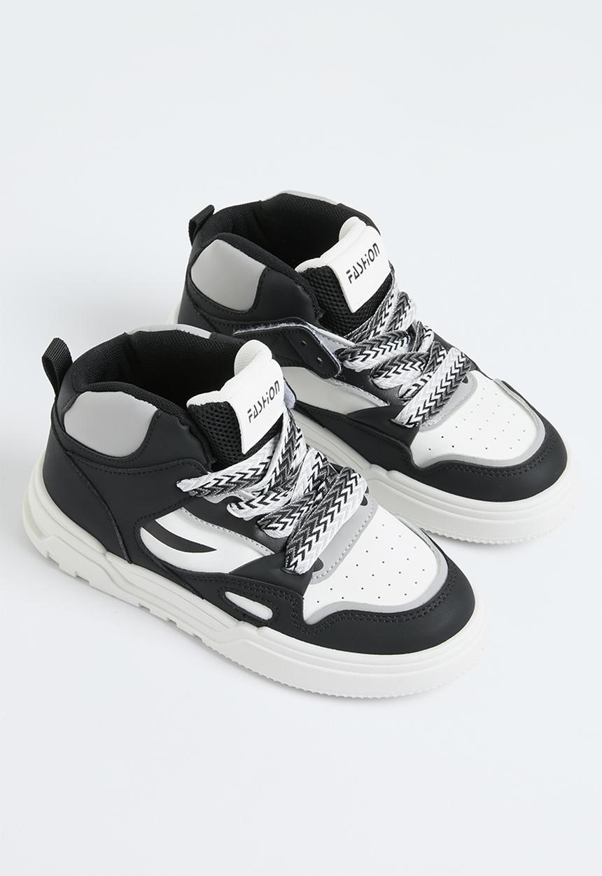 Pop Candy - Lace up sneakers - black