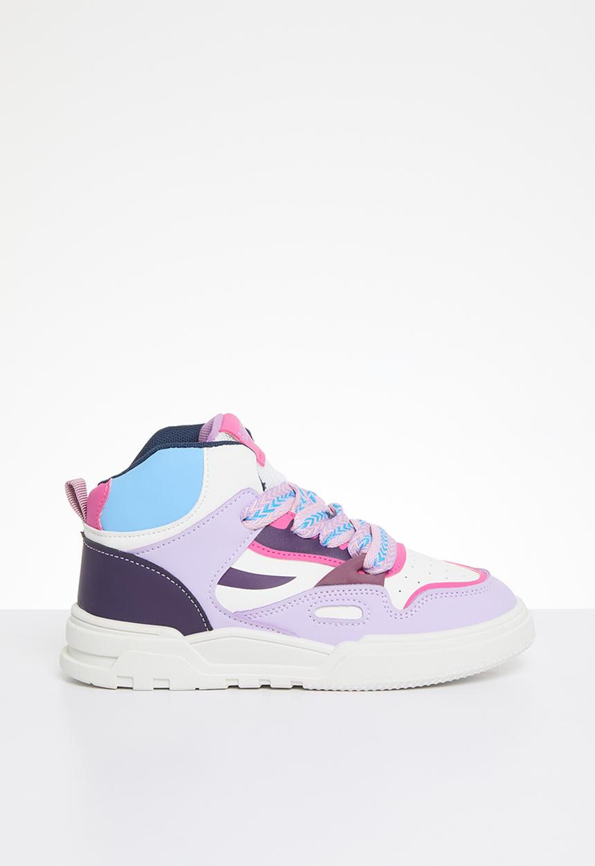 Pop Candy - Lace up sneakers - purple